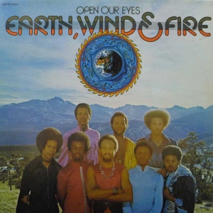 Earth, Wind & Fire Open Our Eyes LP 1974 Holland CBS