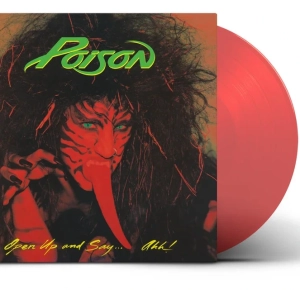POISON Open Up And Say...ahh! LP Red
