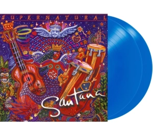 SANTANA Supernatural 2LP Transparent Blue