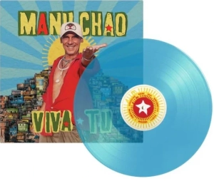 MANU CHAO Viva Tu LP Blue Crystal Clear