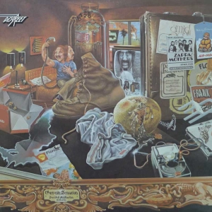 The Mothers Frank Zappa  Over Nite Sensation LP 1973 Canada Discreet 