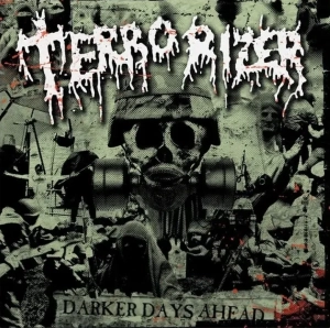TERRORIZER Darker Days Ahead GREEN LP
