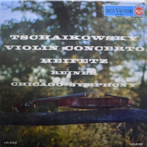 Pyotr Ilyich Tchaikovsky Violin Concerto Jascha Heifetz LP Italy RCA Victor