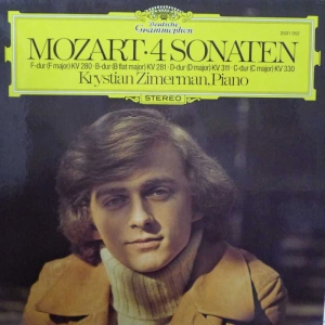 Mozart 4 Sonaten Krystian Zimerman LP 1978 Germany Deutsche Grammophon 