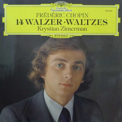Frederic Chopin 14 Waltzes  Krystian Zimerman LP 1977 Germany Deutsche Grammophon   