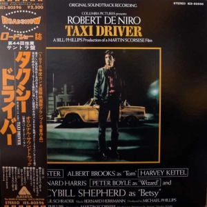 Bernard Herrmann Taksówkarz De Niro Taxi Driver  Original Soundtrack Recording LP 1976 Japan Arista