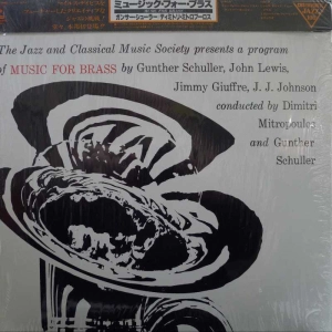 Brass Ensemble Of The Jazz And Classical Music Society Music For Brass LP 1979 Japan CBS/Sony
