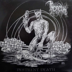 Throneum Pestilent Death LP 2005 Australia Apocalyptor Records