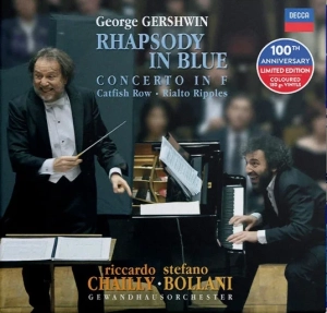 Stefano Bollani, Richardo Chailly, Rhapsody In Blue 2LP Niebieski winyl