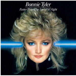 BONNIE TYLER Faster Than the Speed of Night LP RED