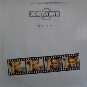 C.C. Catch Big Fun LP 1988 Scandinavia Mega Records