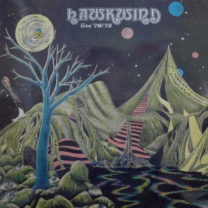 Hawkwind  Live '70/'73 LP 1985 UK Dojo