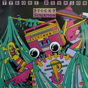 Tyrone Brunson – Sticky Situation LP 1983 UK Epic