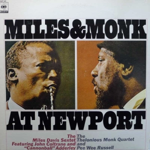 The Miles Davis Sextet / The Thelonious Monk Quartet – Miles & Monk At Newport LP 1977 Japan CBS/Sony