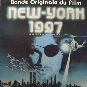 John Carpenter  New York 1997  - escape from New York(Bande Originale Du Film)  LP 1981 France milan 