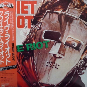 Quiet Riot – Live Riot 12"EP 1984 Japan CBS/Sony