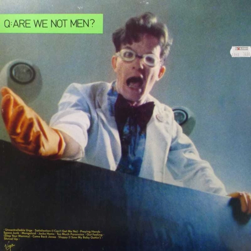 Devo – Q: Are We Not Men? A: We Are Devo! Brian Eno LP 1978 UK Virgin