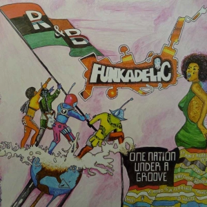 Funkadelic - One Nation Under A Groove LP 1978 US  plus single  7", Warner Bros Records