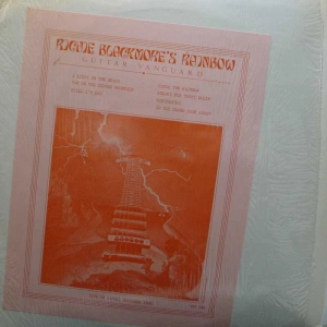 Richie Blackmores Rainbow Guitar Vanguard Live in Japan November 1976 LP  1977 Germany Ruthless Rhymes Ltd Unofficial 