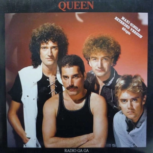 Queen Radio Ga Ga 12" 45 rpm maxi single 1984 Germany EMI