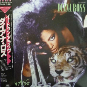 Diana Ross -  Eaten Alive LP 1985 Japan Capitol Records 