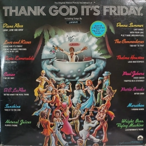 Soundtrack do filmu Thank god it's Friday 2LP+12" 1978 USA disco klasyk, Donna Summer, Diana Ross, Commodores i inni