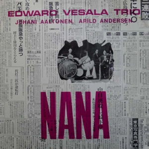 Edward Vesala Trio - Nana LP 1970 Finland Blue Master