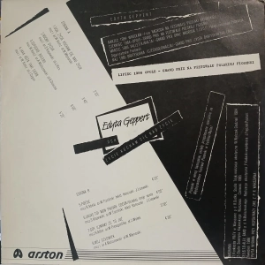 Edyta Geppert, Och Życie, Kocham Cię Nad Życie LP Arston 1986