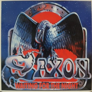 Saxon, Waiting For The Night, 12" 1986 Maxi Singiel  Holland