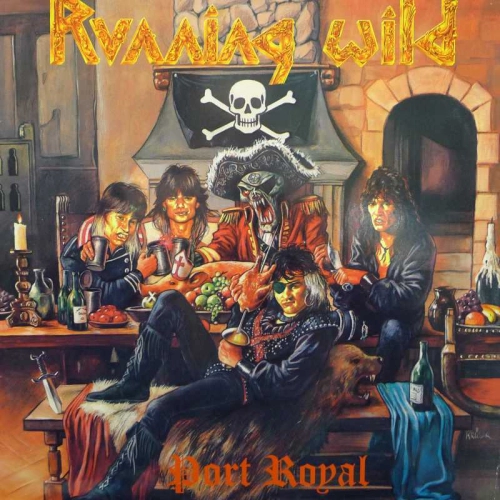 Running Wild Port Royale LP 1988 Germany Noise 