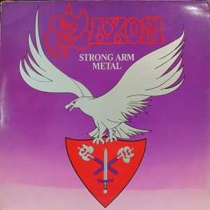 Saxon, Strong Arm Metal 12" UK maxi singiel metal 1984