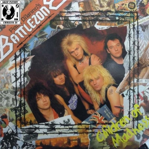 Paul Di'anno's Battlezone – Children Of Madness LP 1987 US Shatter Records inc / Iron Maiden /