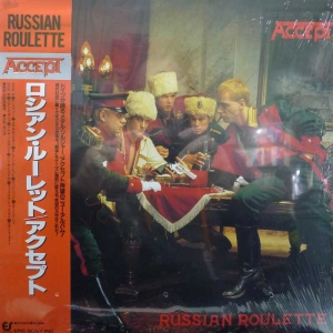Accept – Russian Roulette LP 1986 Japan Portrait