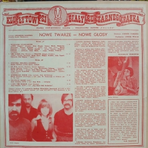 Nowe Twarze - Nowe Głosy, kompilacja, Klub Płytowy PSJ LP 1976