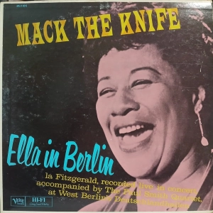 Ella Fitzgerald, Mack The Knife - Ella In Berlin LP USA 1960 mono Verve