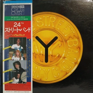 The 24th. Street Band LP Japan 1979 Obi, insert Denon