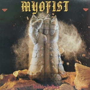 Myofist, Thunder In Rock LP UK 1981