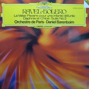Ravel  Bolero  Daniel Barenboim  LP 1982 Germany Deutsche Grammophon