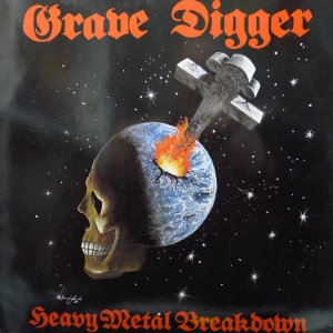 Grave Digger Heavy Metal Breakdown LP 1984 Germany  Noise