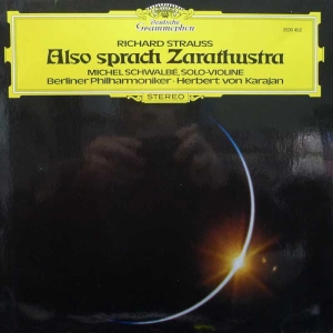 Richard Strauss -  Also Sprach Zarathustra, Herbert von Karajan LP  1974 Germany, Deutsche Grammophon, płyta winylowa