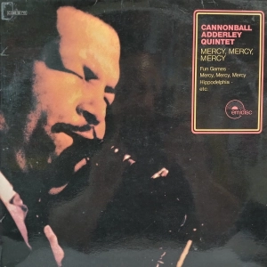 Cannonball Adderley Quintet,  Mercy, Mercy, Mercy ("Live At The Club") LP Germany płyta winylowa