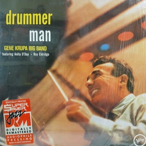 Gene Krupa, Drummer Man LP Germany płyta winylowa jazz Verve