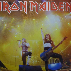 Iron Maiden - Running Free, 12" 33 rpm single 1985 UK, EMI , płyta winylowa