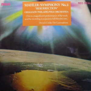 Gustav Mahler -  Symphony No. 2 "Resurrection", Eugene Ormandy, 2LP 1970 RCA Red Seal, płyta winylowa