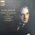 Gustav Mahler - Symphony No. 5 With Five Rückert Songs, Janet Baker, Sir John Barbirolli, 2LP 1969 UK, His Masters Voice , BOX, płyta winylowa
