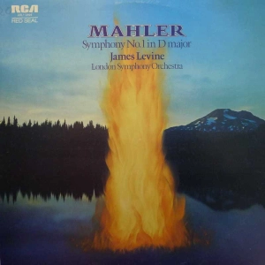 Gustav Mahler - Symphony No. 1 In D Major,  James Levine, LP 1975 UK, RCA Red Seal, płyta winylowa