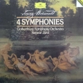 Franz Berwald - 4 Symphonies, Neeme Jarvi, 2LP 1985 Germany, Deutsche Grammophon,  BOX ,płyta winylowa