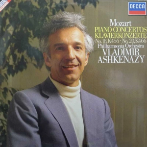 Mozart - Piano Concertos No.18, K456 • No.20, K466, Vladimir Ashkenazy, LP 1986 Holland, Decca, płyta winylowa