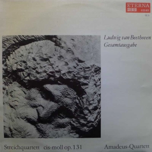 Ludwig van Beethoven  – Streichquartett Cis-moll Op. 131, Amadeus Quartet, LP Germany, Eterna , płyta winylowa