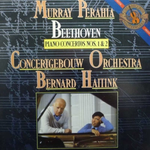 Ludwig van Beethoven - Piano Concertos Nos. 1 & 2, Bernard Haitink, Murray Perahia, LP 1986  Holland, CBS Records, płyta winylowa